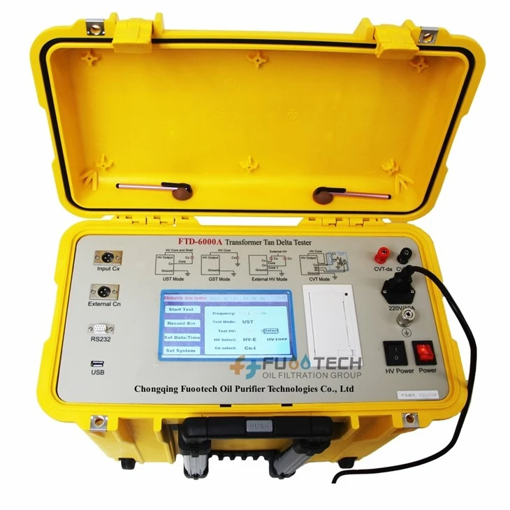 FTD-6000A Transformer Dielectric Loss Tester