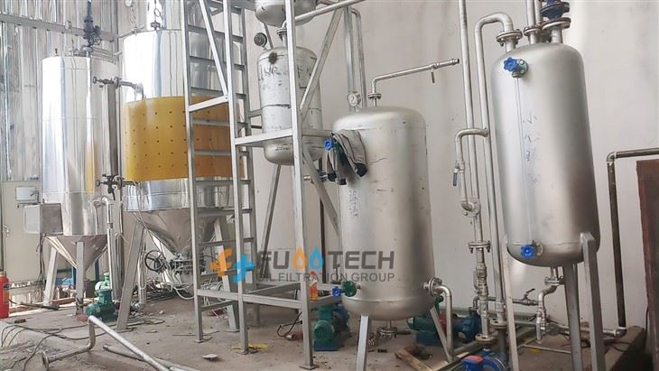 waste oil refinery